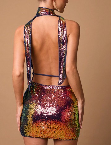 Rochie mini Shein, mix culori