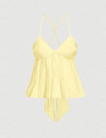 Top Shein, galben