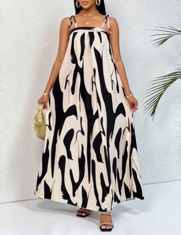 Rochie maxi Shein, mix culori
