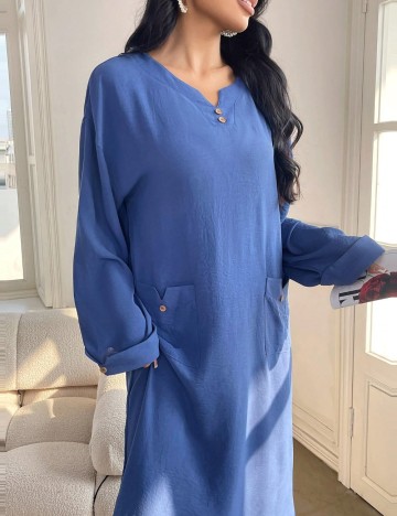 Rochie maxi Shein, albastru