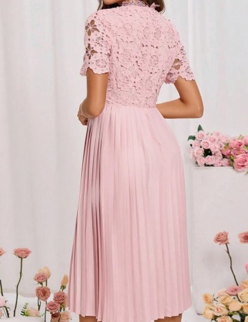 Rochie midi Shein, roz