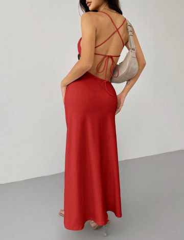 Rochie maxi Shein, roșu