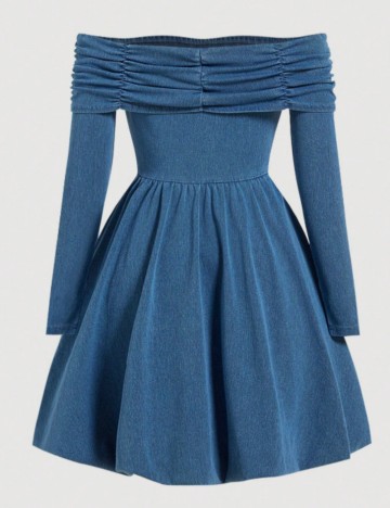 Rochie midi Shein, albastru