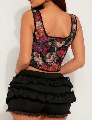 Top Shein, mix culori