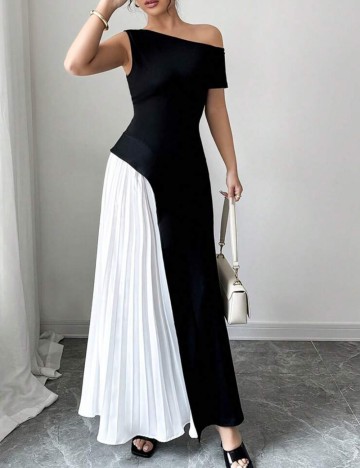 Rochie maxi Shein, mix culori
