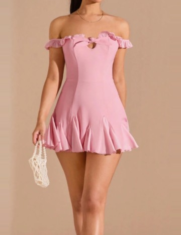 Rochie mini Shein, roz