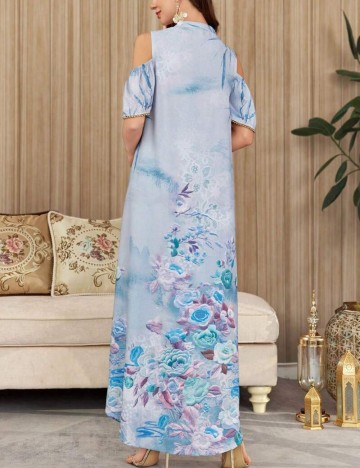 Rochie maxi Shein, mix culori