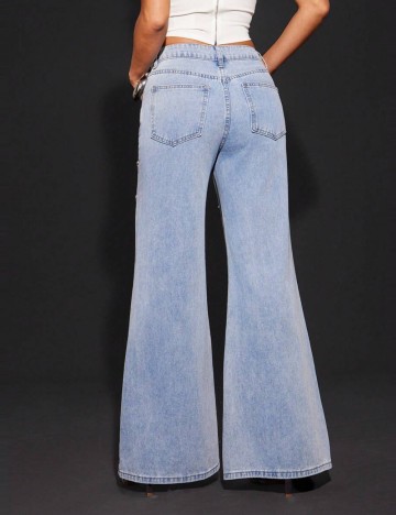 Jeans Shein, albastru