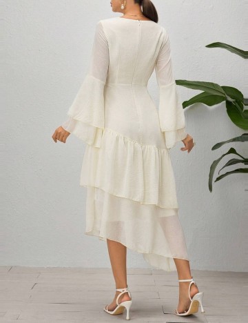 Rochie midi Shein, crem