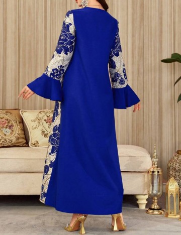 Rochie maxi Shein, mix culori