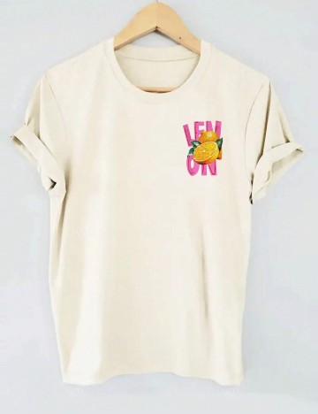 Tricou Shein, crem
