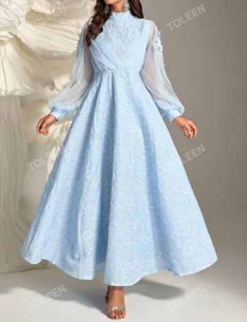 Rochie maxi Shein, albastru