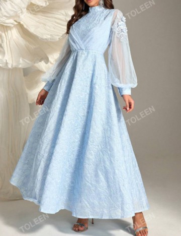 Rochie maxi Shein, albastru