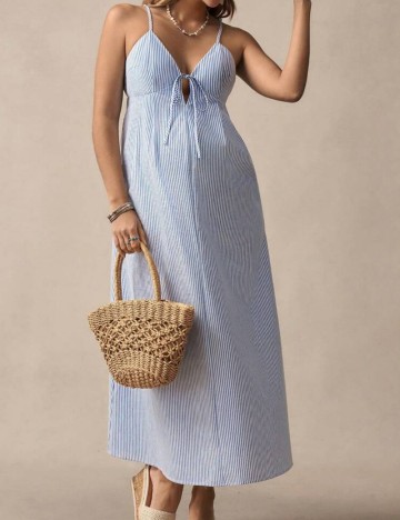 Rochie maxi Shein, mix culori