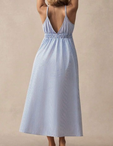 Rochie maxi Shein, mix culori
