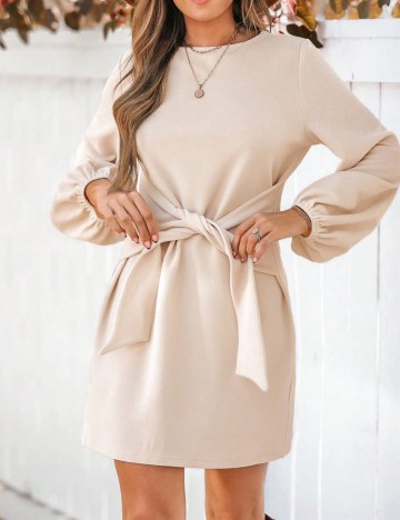 Rochie mini Shein, bej