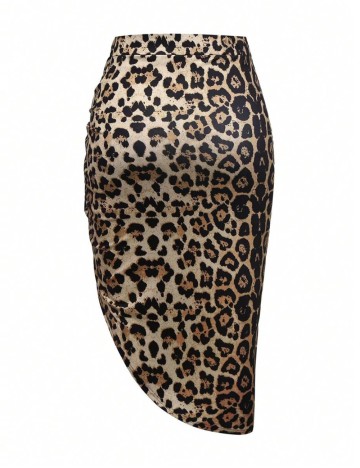 Fustă Shein Curve+, mix culori