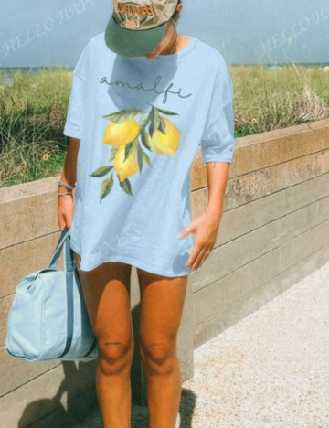 Tricou Shein, albastru