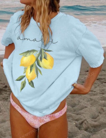 Tricou Shein, albastru