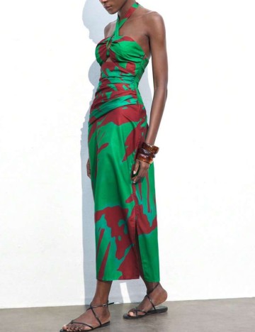 Rochie maxi Shein, mix culori