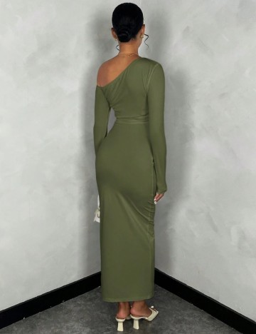 Rochie maxi Shein, verde