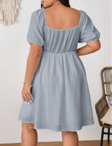 Rochie mini Shein Curve+, albastru