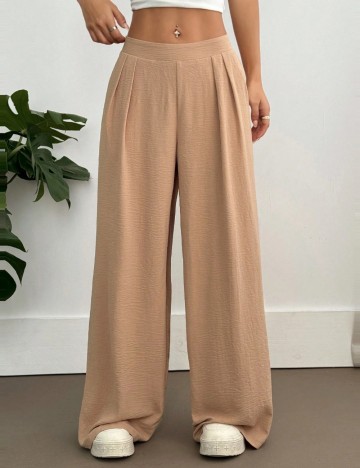 Pantaloni Shein, bej