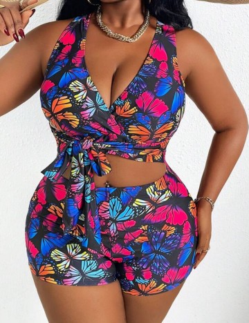 Costum Halloween Shein Curve+, mix culori