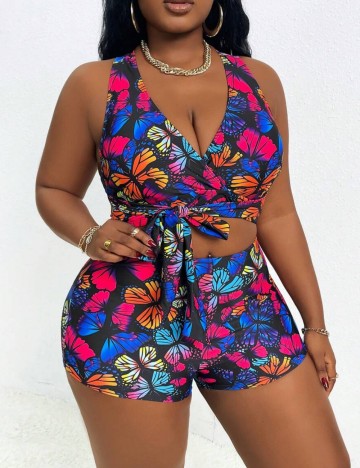 Costum Halloween Shein Curve+, mix culori