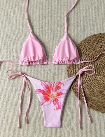 Costum de baie Shein, roz