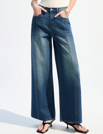 Jeans Shein, albastru