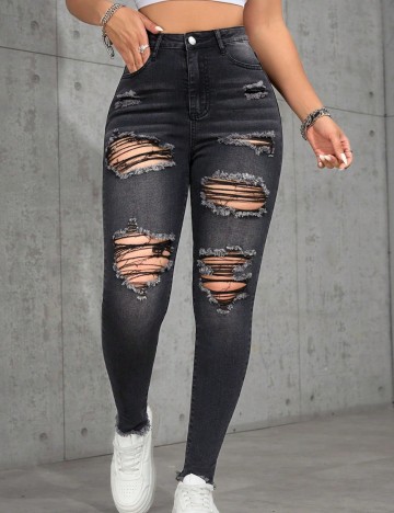 Jeans Shein, gri