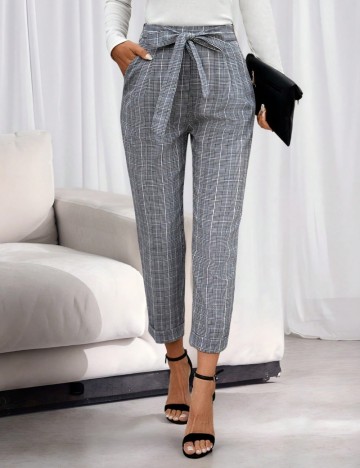 Pantaloni Emery Rose by Shein, gri