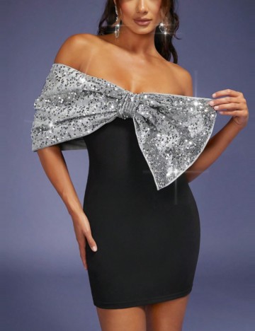 Rochie de ocazie Shein, mix culori
