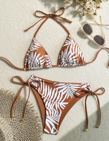 Costum de baie Shein, mix culori