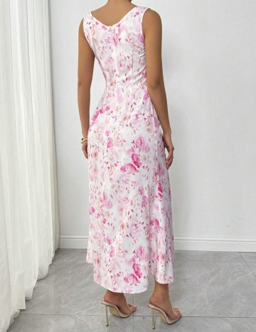 Rochie maxi Shein, mix culori