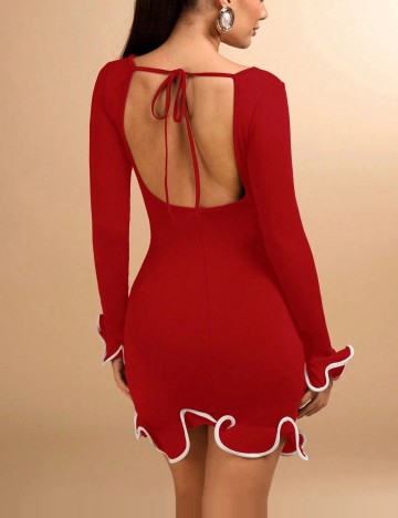 Rochie mini Shein, roșu