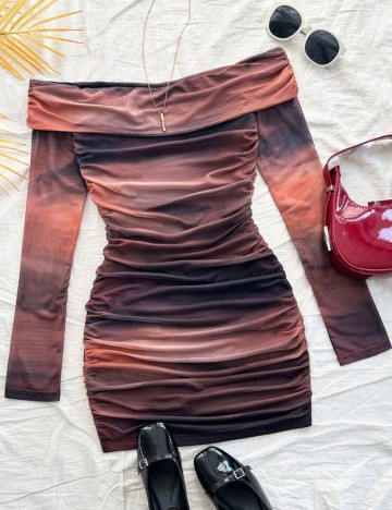Rochie mini Shein, mix culori