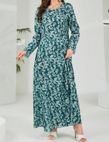 Rochie maxi Shein, mix culori