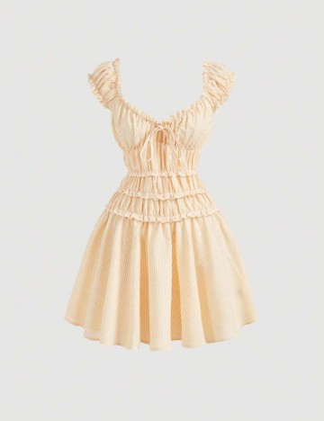 Rochie mini Shein, galben