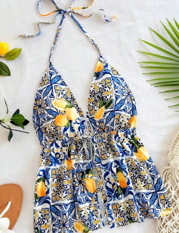 Top Shein, mix culori