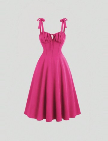 Rochie midi Shein, roz