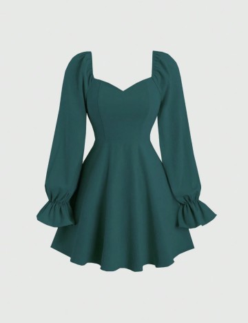 Rochie mini Shein, verde