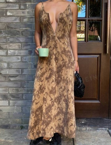 Rochie maxi DAZY by Shein, bej
