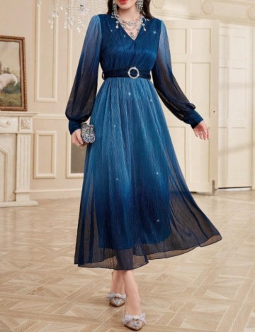 Rochie midi Shein, albastru