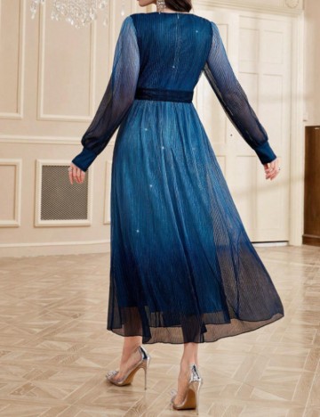 Rochie midi Shein, albastru