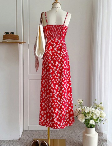 Rochie midi Shein, roșu