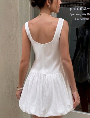 Rochie mini Shein, alb
