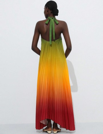Rochie maxi Shein, mix culori