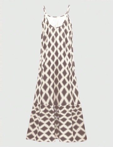 Rochie midi Shein, mix culori